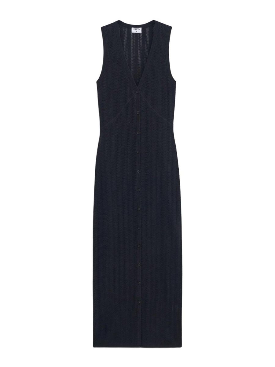 Filippa K Maxi Robe - Noir