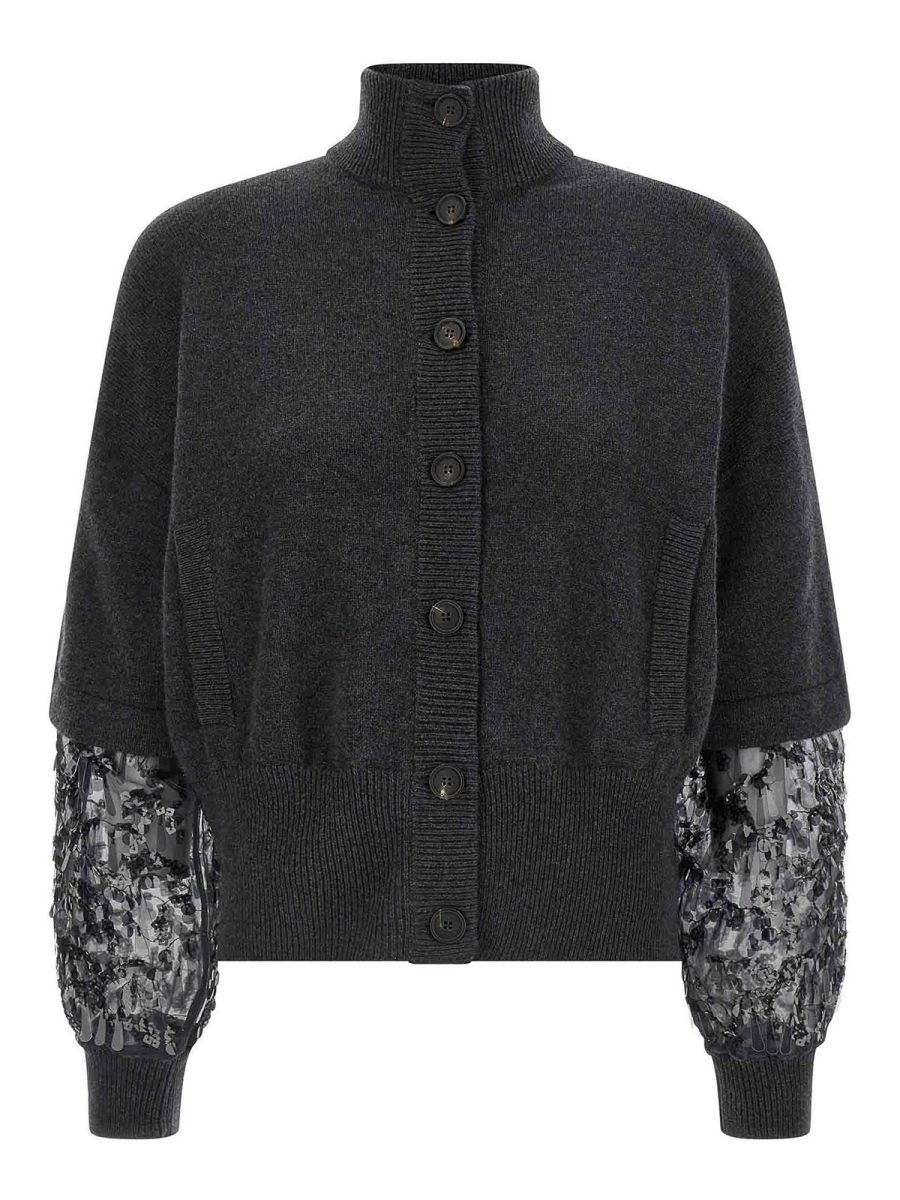 Brunello Cucinelli Cardigan - Gris