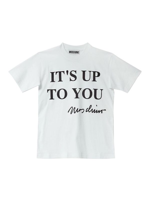 Moschino T-Shirt - Blanc