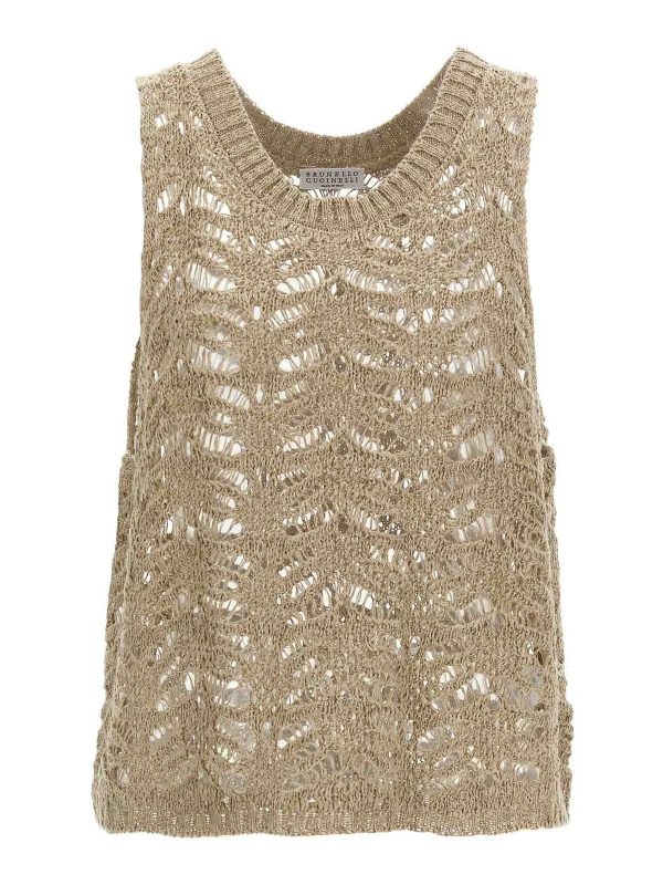 Brunello Cucinelli Top - Beige