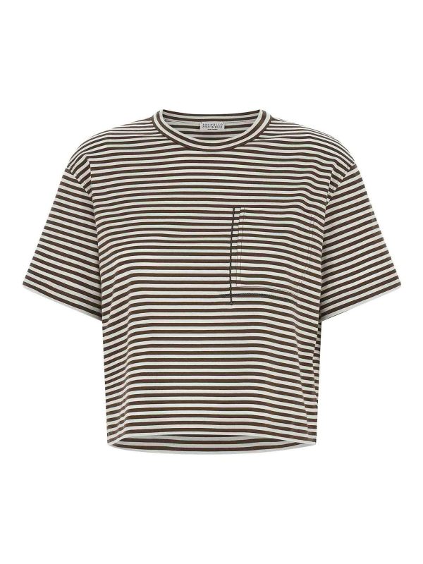 Brunello Cucinelli T-Shirt - Marron