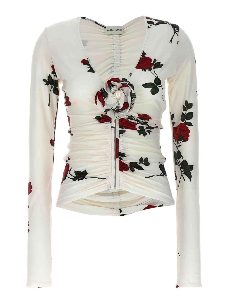Magda Butrym Blouse - Blanc
