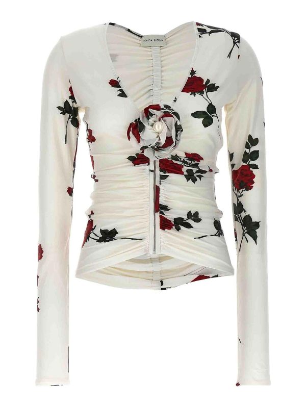 Magda Butrym Blouse - Blanc