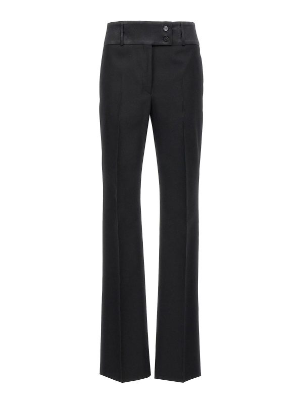 Ferragamo Pantalon Couturier - Noir