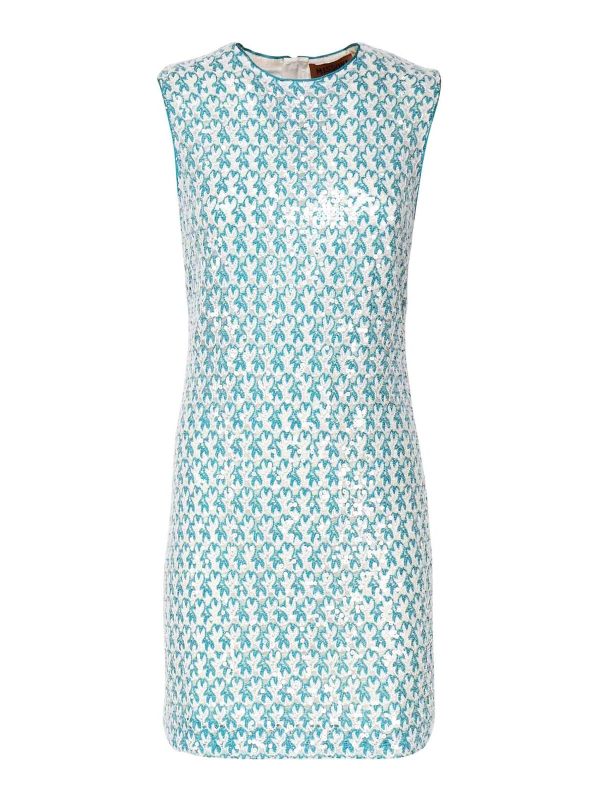 Missoni Robe Courte - Blanc