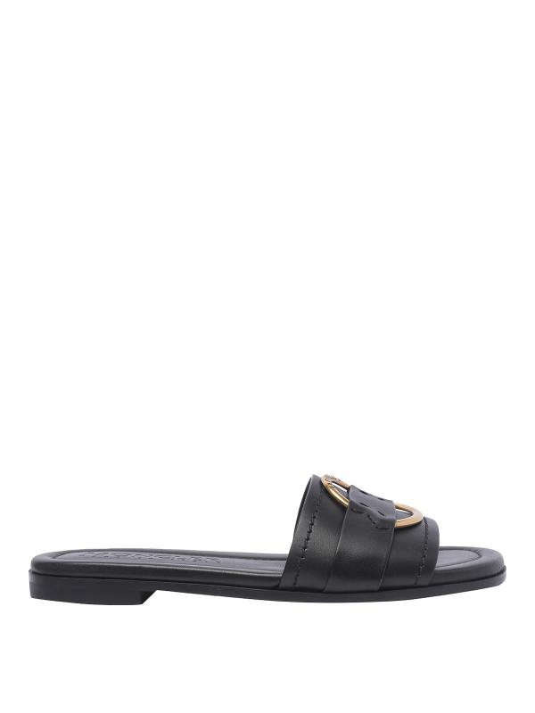Moncler Sandales - Noir
