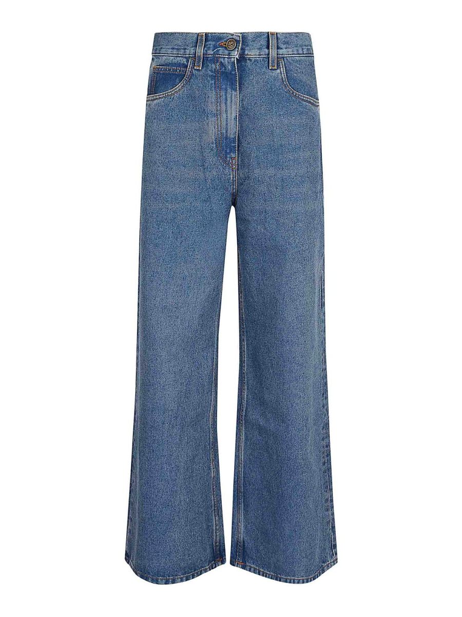 Etro Jean Bootcut - Bleu