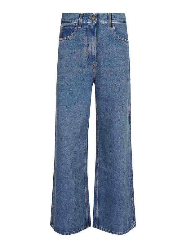 Etro Jean Bootcut - Bleu