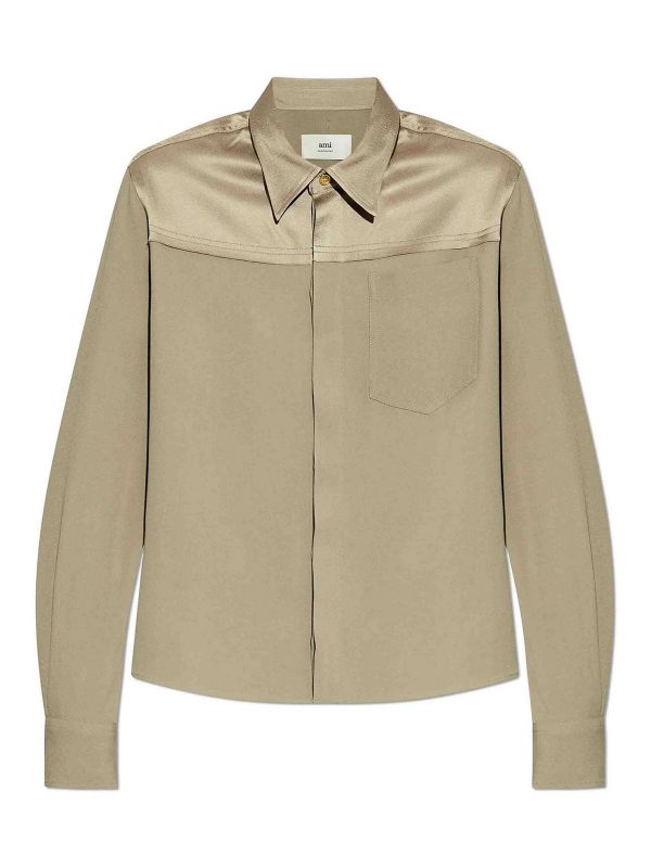 Ami Paris Chemise - Gris