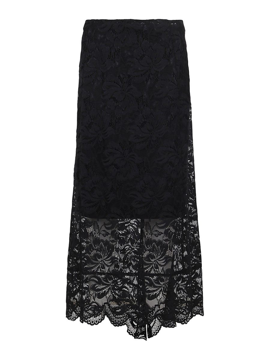 Rabanne Jupe Longue - Noir