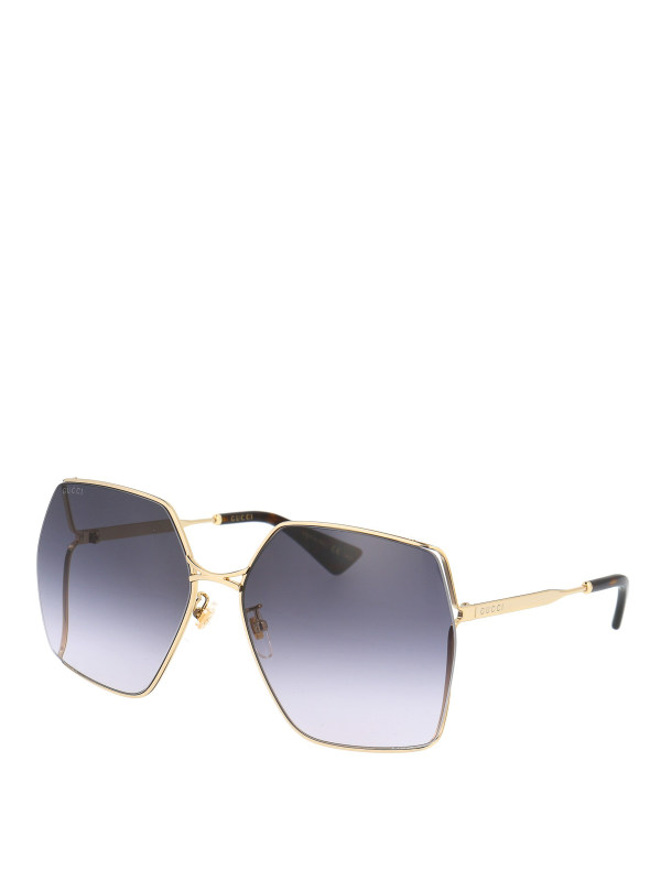 Gucci Lunettes De Soleil - Or