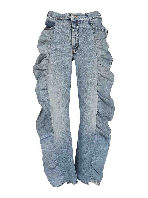 E. l.v. denim Jean Bootcut - Bleu Clair