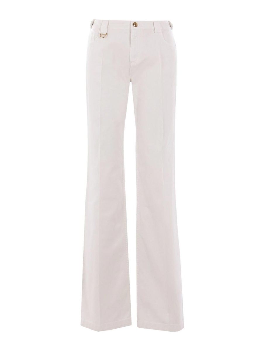 Chloe' Pantalons Décontractés - Blanc
