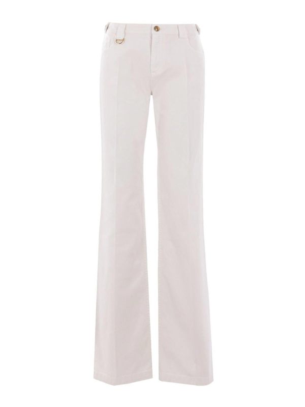 Chloe' Pantalons Décontractés - Blanc