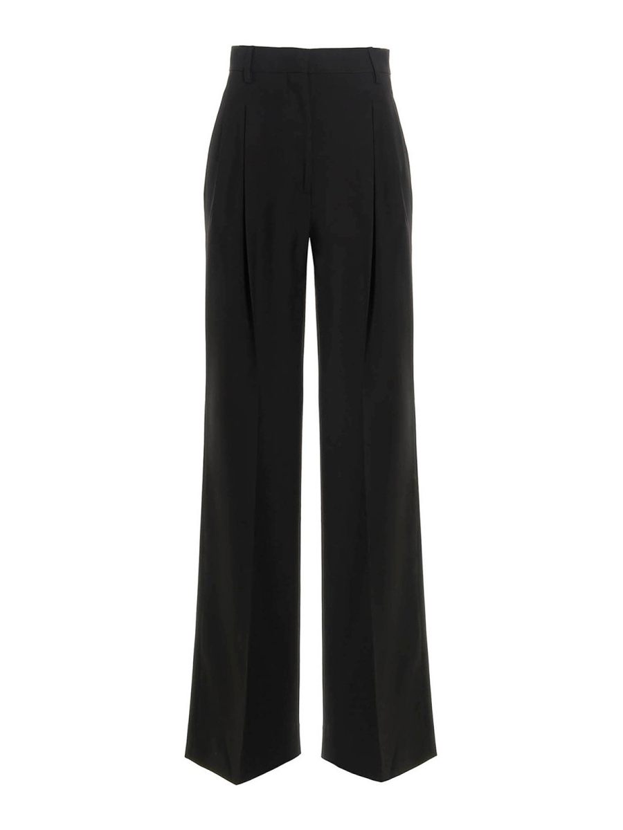 Burberry Pantalon Couturier - Noir