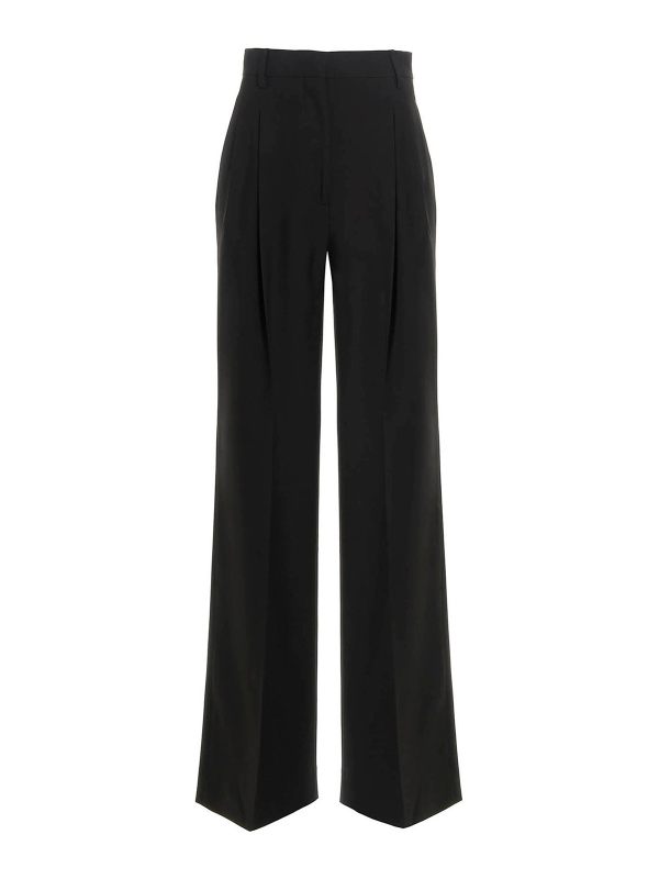 Burberry Pantalon Couturier - Noir