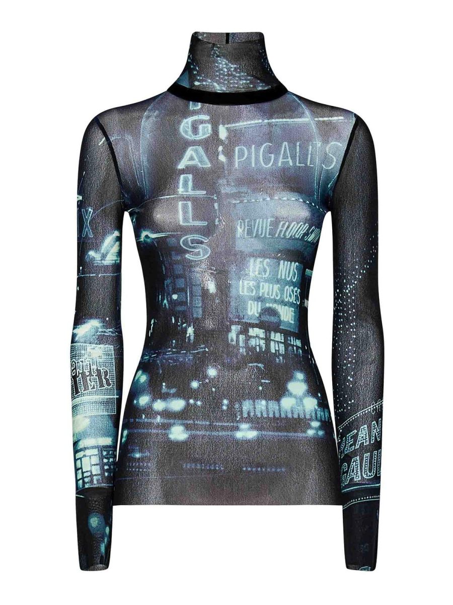 Jean Paul Gaultier Top - Bleu
