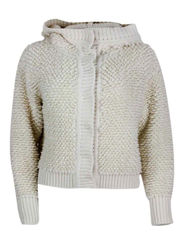 Malo Veste Casual - Crème