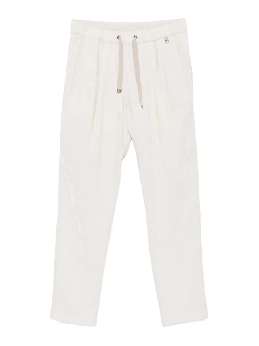 Herno Pantalons Décontractés - Blanc