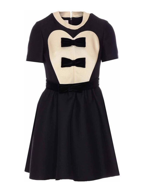 Valentino Garavani Robe Courte - Noir
