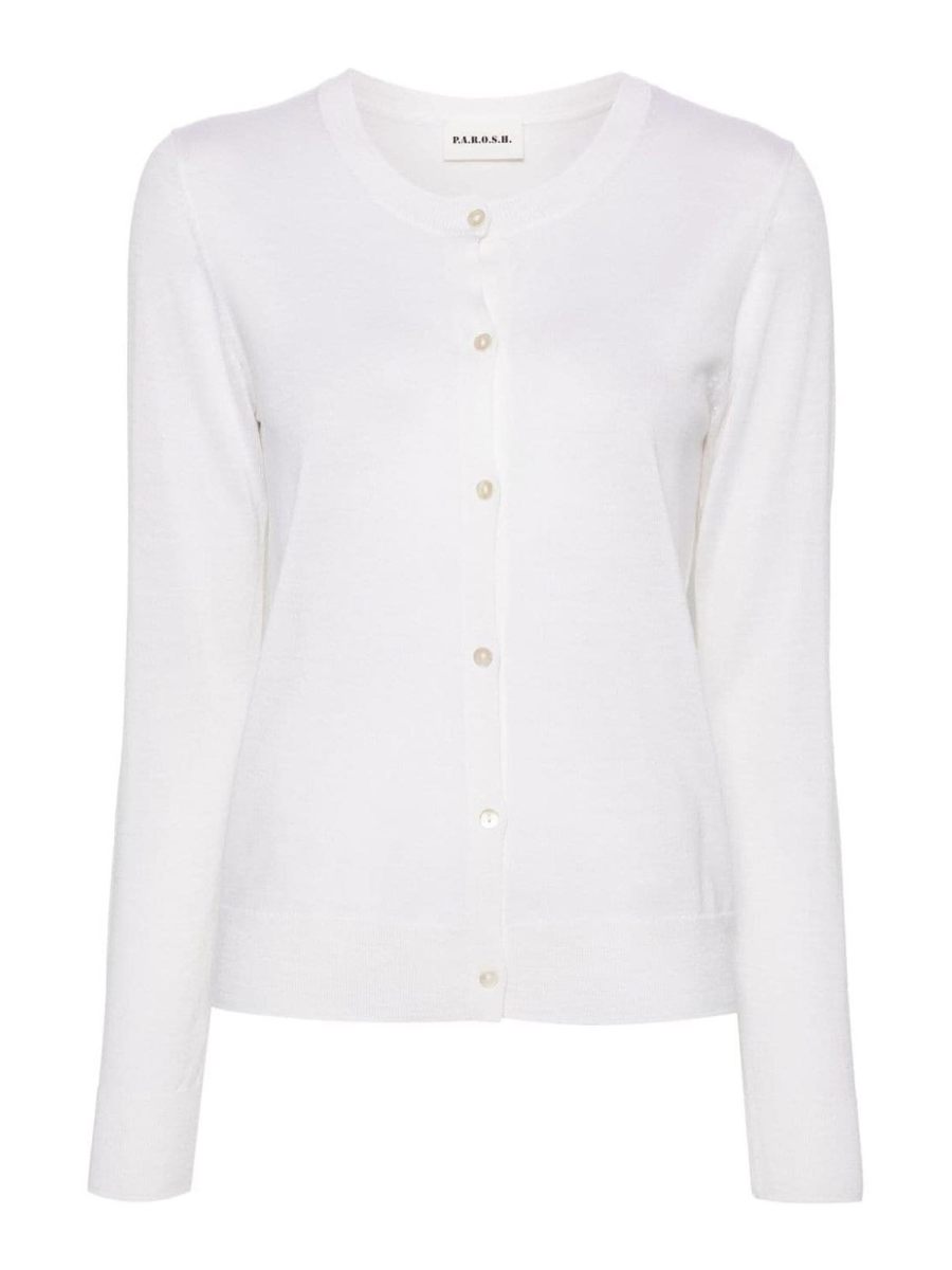 P. A.R. O.S. H. Cardigan - Blanc