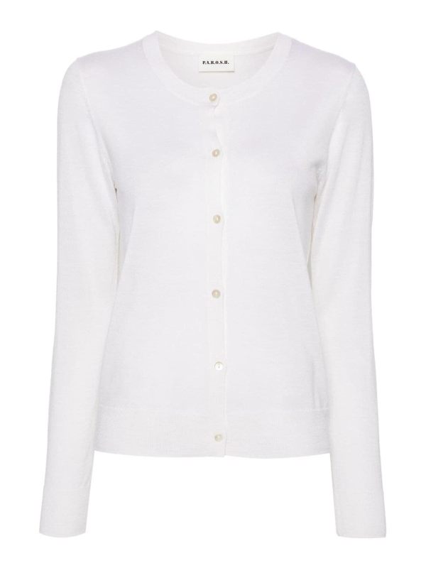 P. A.R. O.S. H. Cardigan - Blanc