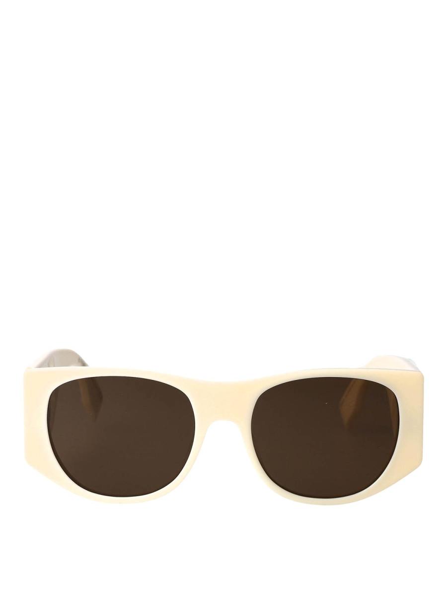 Fendi Lunettes De Soleil - Blanc