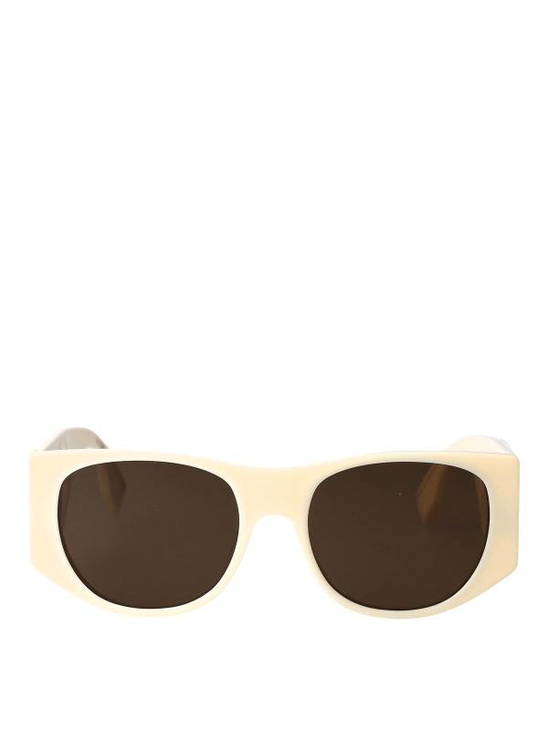 Fendi Lunettes De Soleil - Blanc