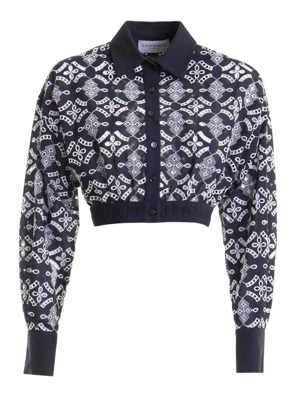 Ermanno Scervino Chemise - Noir