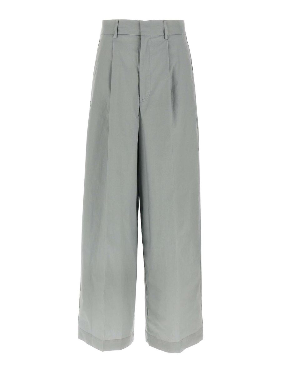 Nude Pantalons Décontractés - Gris