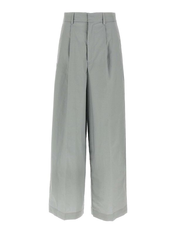 Nude Pantalons Décontractés - Gris