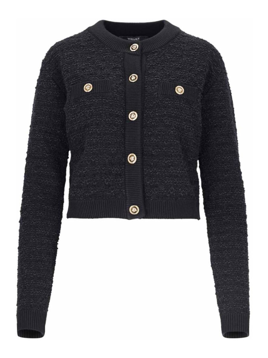 Versace Cardigan - Noir