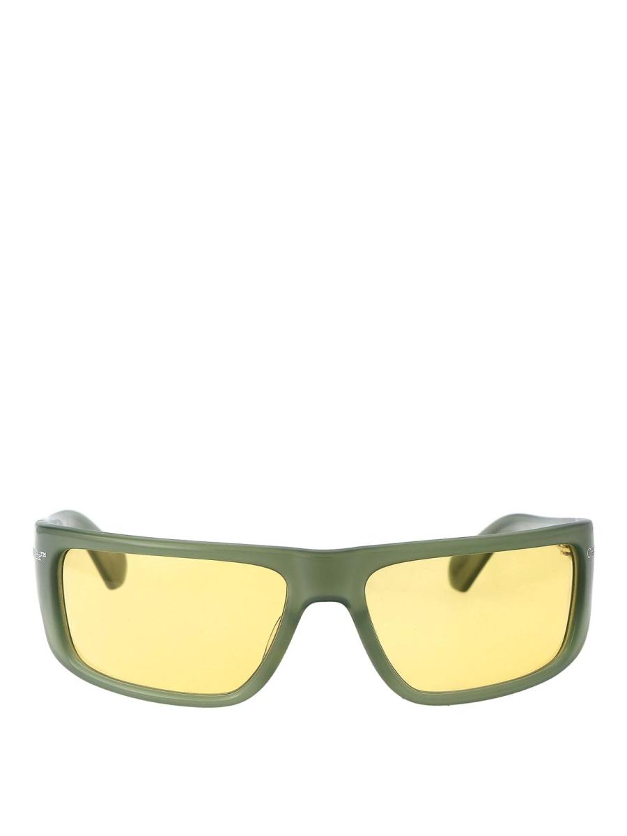 Off-White Lunettes De Soleil - Vert