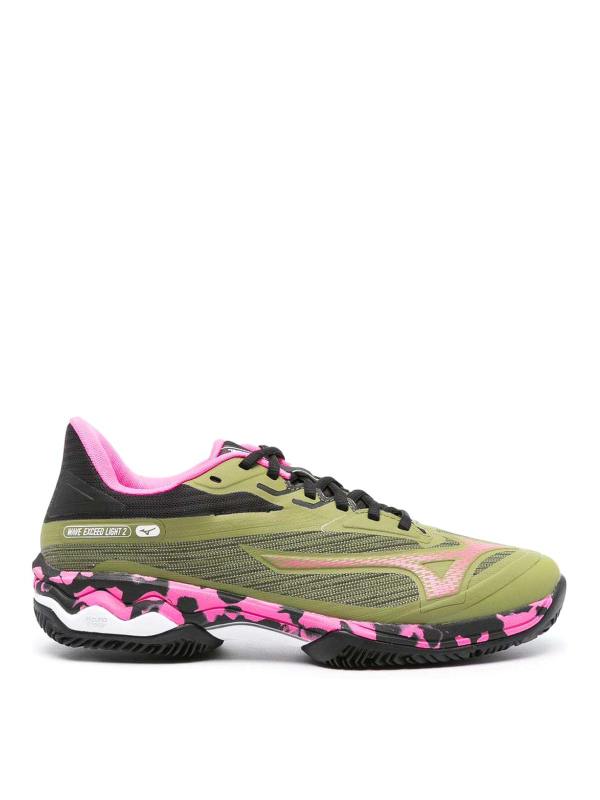 Mizuno Baskets - Vert