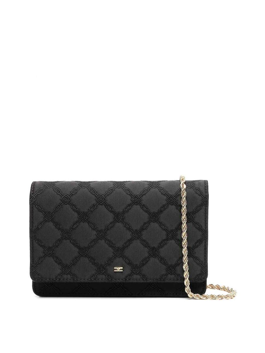 Elisabetta Franchi Sac Bandoulière - Noir