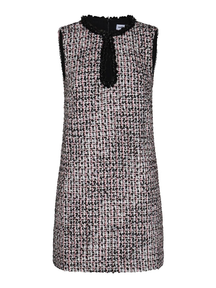 Self Portrait Robe Courte - Noir