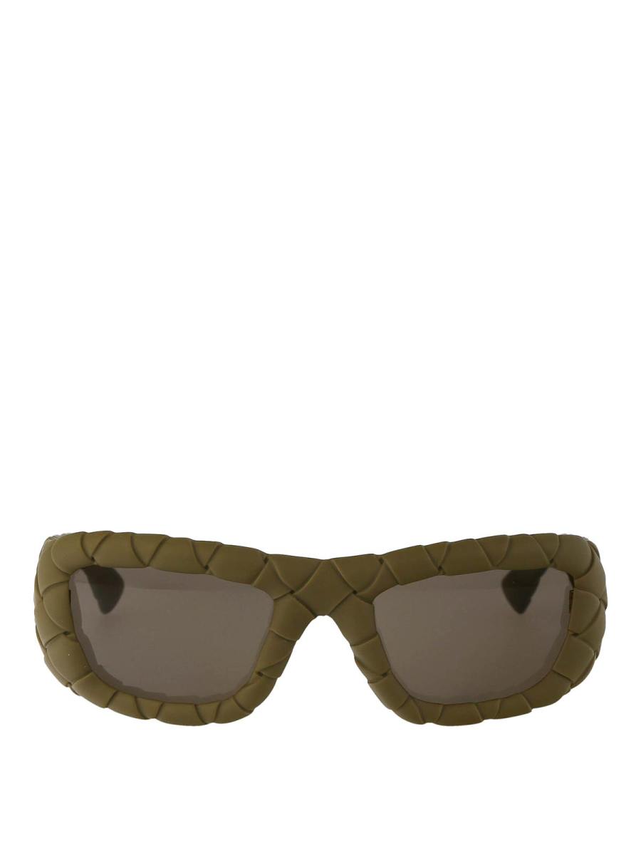 Bottega Veneta Lunettes De Soleil - Vert