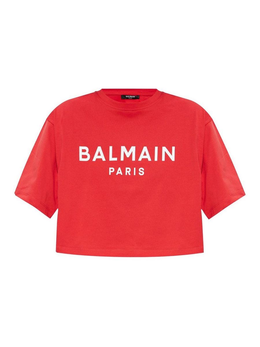 Balmain T-Shirt - Rouge