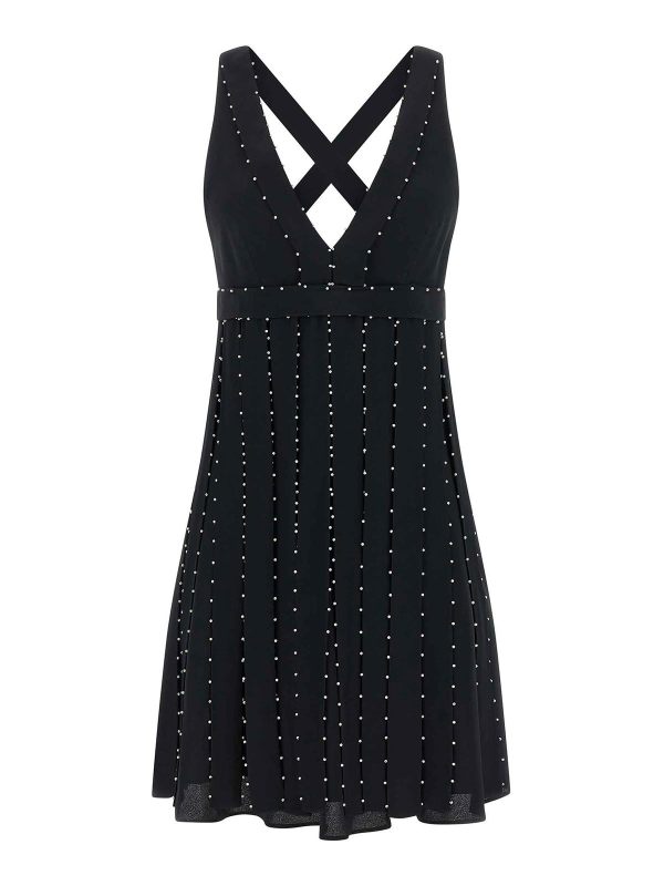Giovanni Bedin Robe Au Genou - Noir