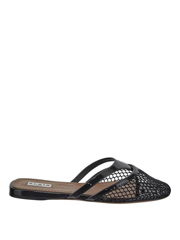 Alaïa Mules - Noir
