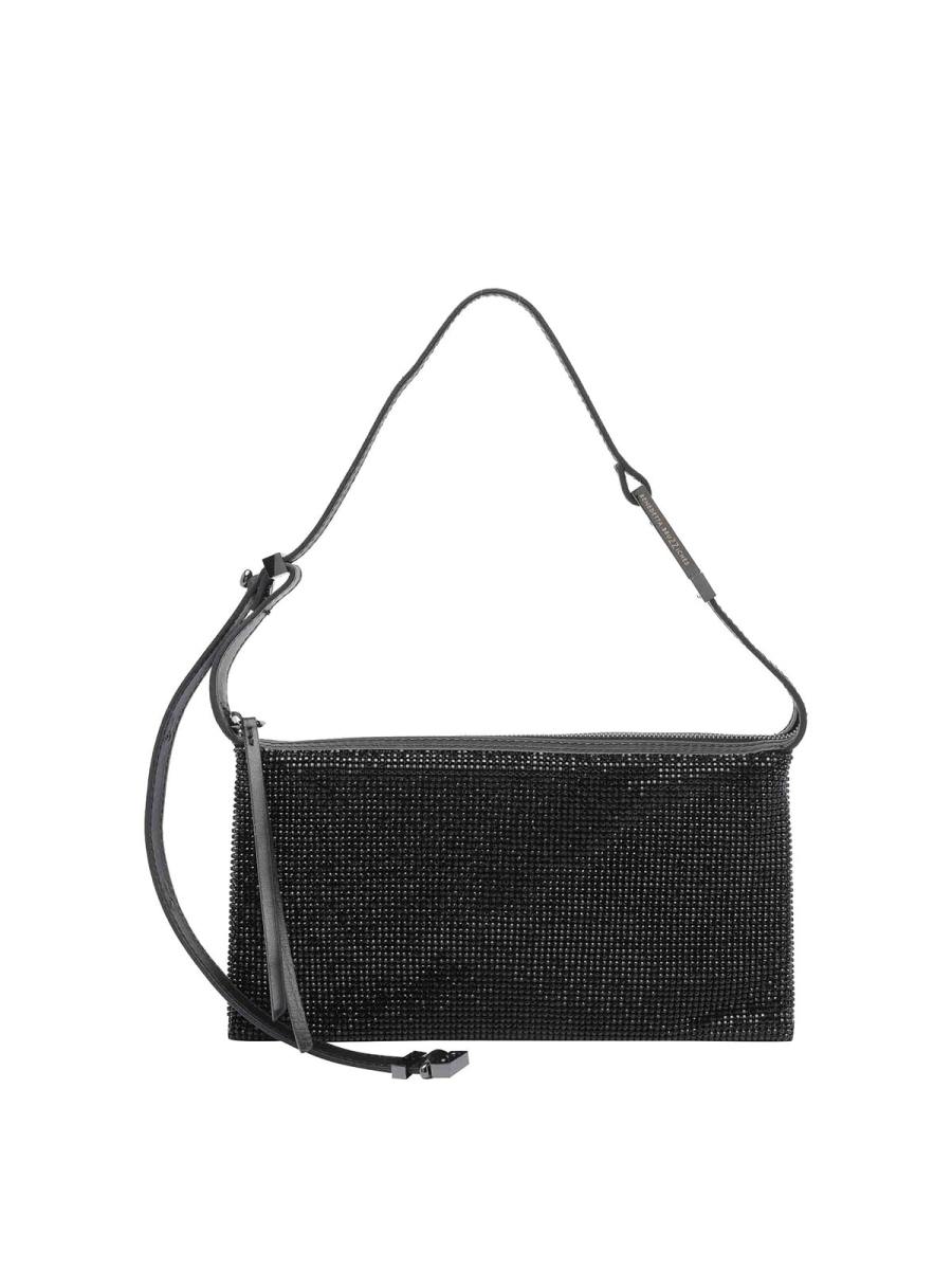 Benedetta Bruzziches Sac Porté Épaule - Noir