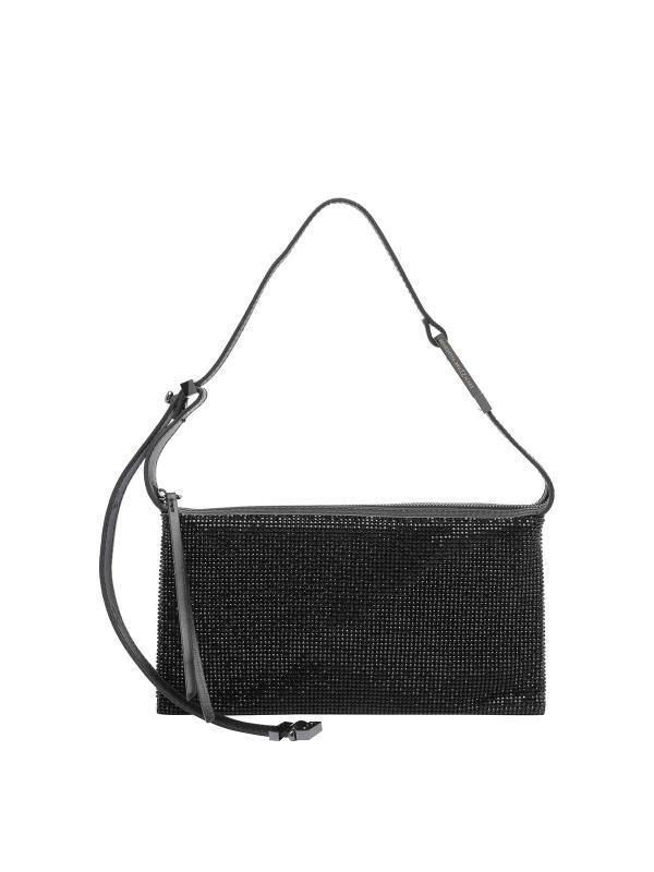 Benedetta Bruzziches Sac Porté Épaule - Noir