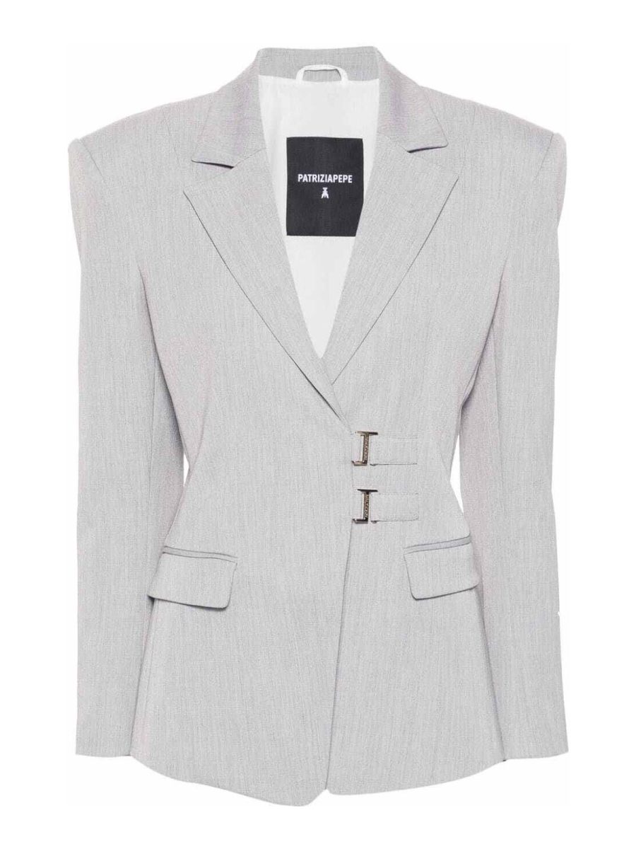 Patrizia Pepe Veste Casual - Gris