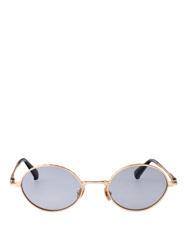 Yohji Yamamoto Lunettes De Soleil - Or