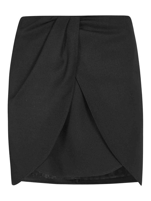 Off-White Jupe Midi - Noir