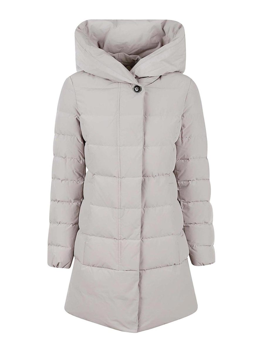 Woolrich Manteau Au Genou - Beige