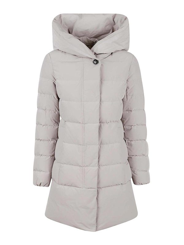 Woolrich Manteau Au Genou - Beige