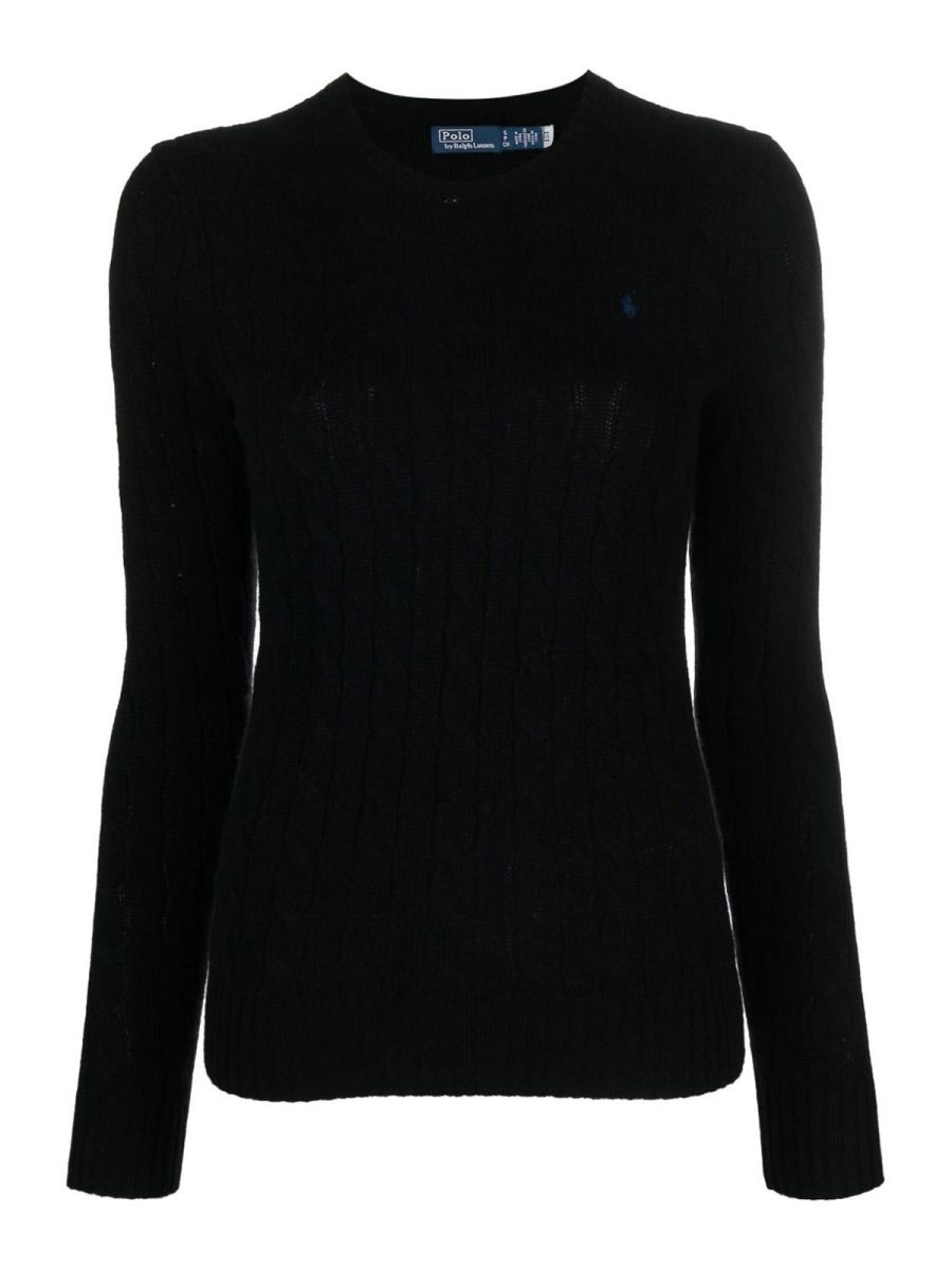 Polo Ralph Lauren Pull Col Rond - Noir