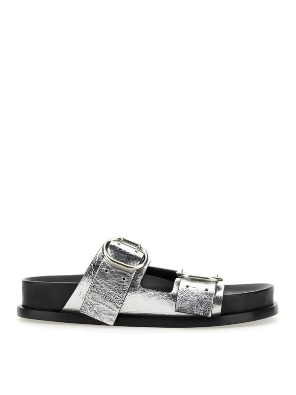 Jil Sander Sandales - Argent