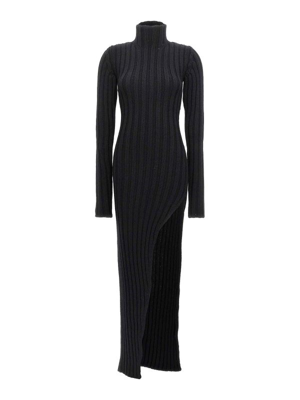 Ann Demeulemeester Maxi Robe - Noir